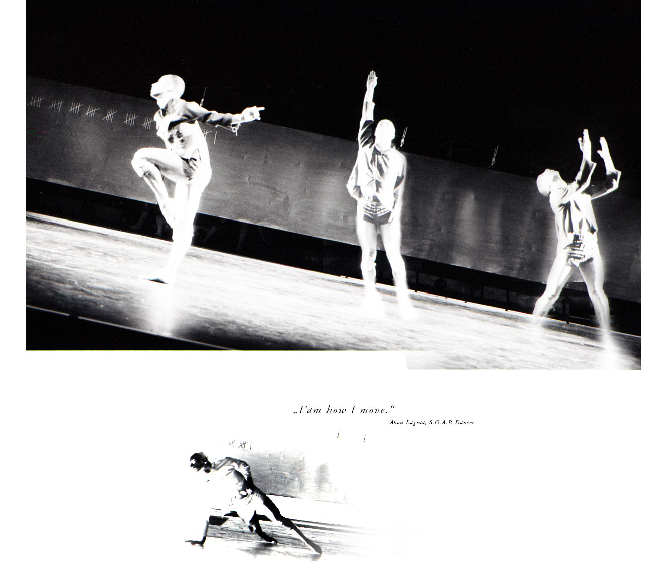 Taenzer von SOAP-Dance-Theatre