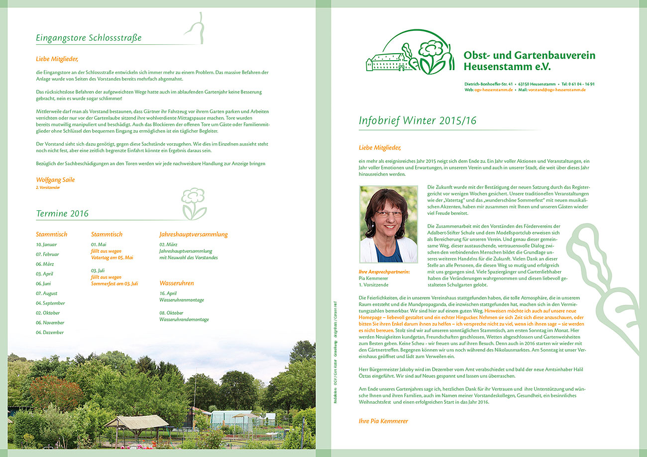Infobrief von „OGV Heusenstamm“