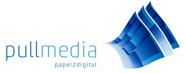 Wortbildmarke von „Pullmedia“