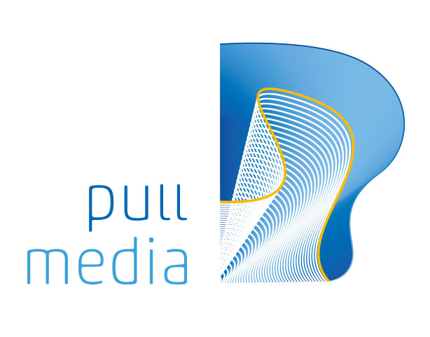 Wortbildmarke von „Pullmedia“