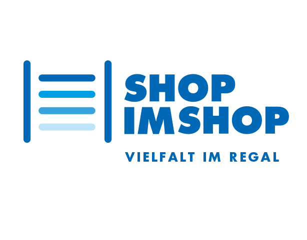 Wortbildmarke von „Shop im Shop“
